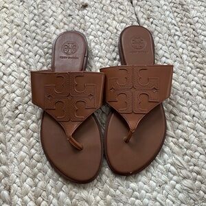 Tory Burch Sandals (leather cognac size 6)
